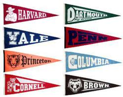 Kweller Prep - Ivy League flags